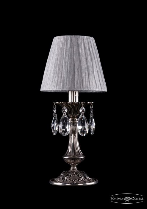 Настольная Лампа Bohemia Ivele 1702L/1-30/NB/SH6-160, цвет серебристый 1702L/1-30/NB/SH6-160 - фото 1