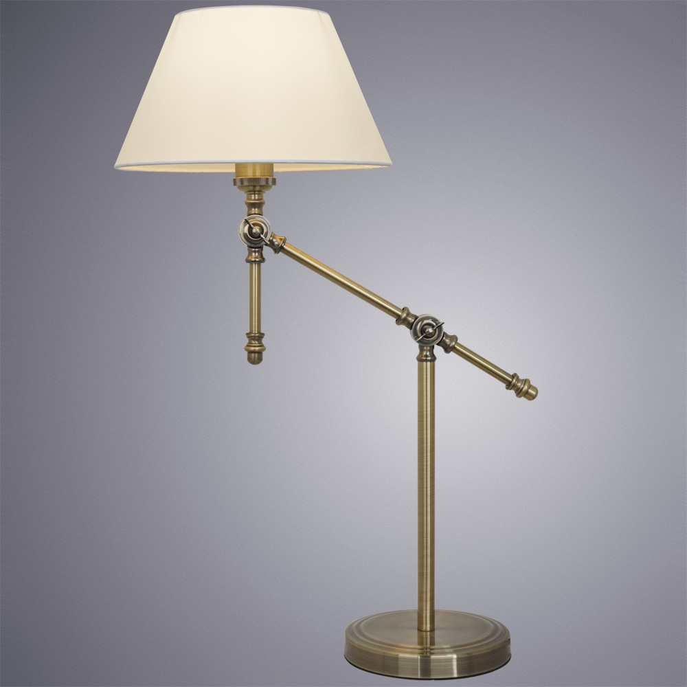 Настольная лампа Arte Lamp ORLANDO A5620LT-1AB, цвет бронза - фото 2