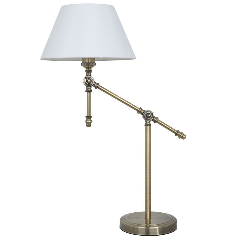 Настольная лампа Arte Lamp ORLANDO A5620LT-1AB, цвет бронза - фото 1