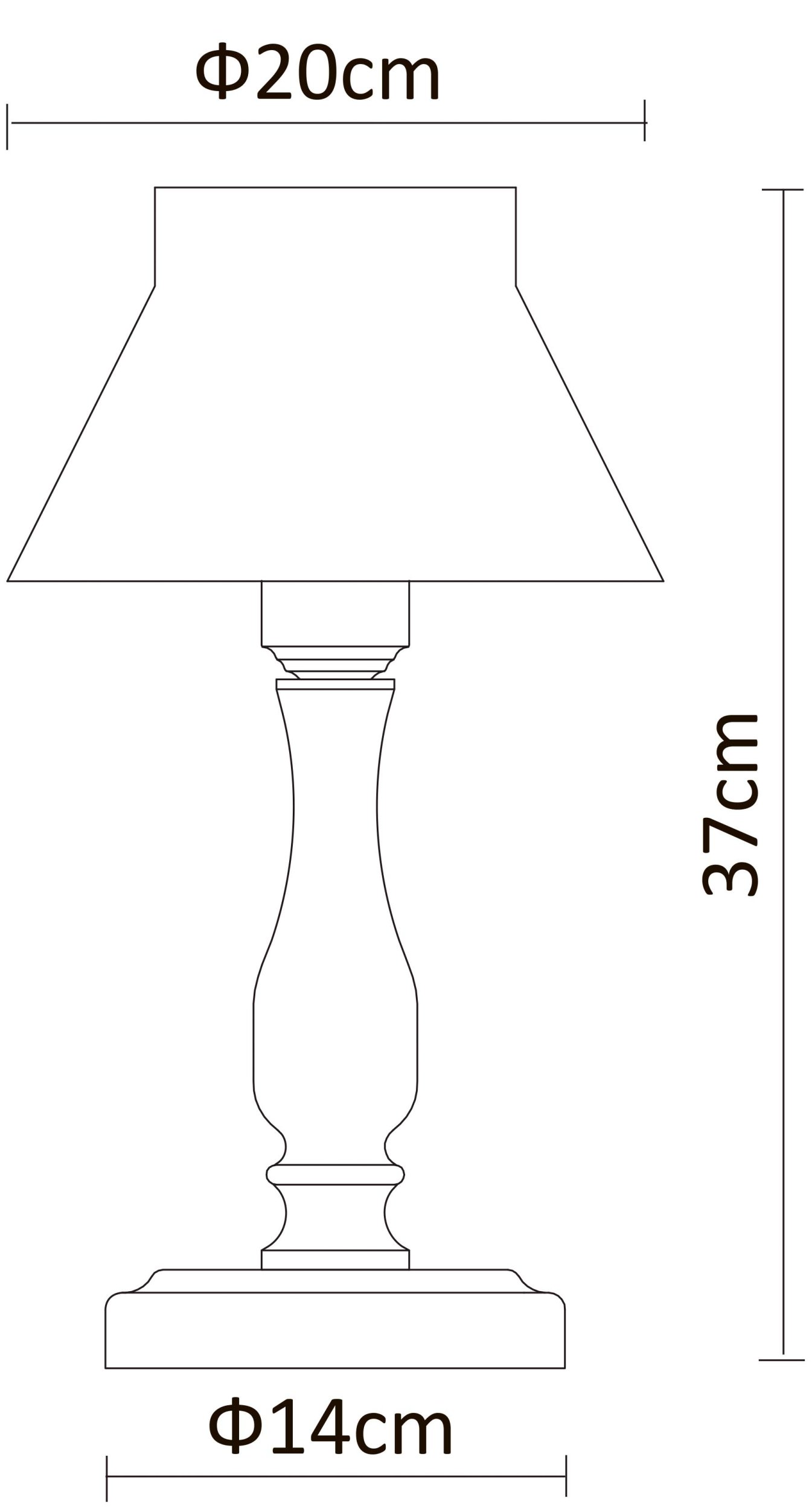 Настольная лампа Arte Lamp MARGHERITA A7021LT-1WH, цвет белый - фото 4