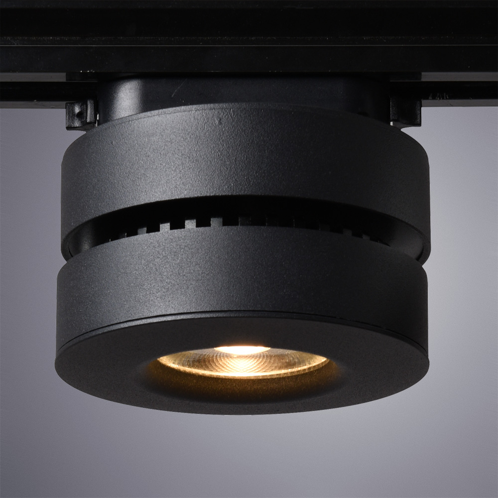 Трековый светильник Arte Lamp VELA A2508PL-1BK, цвет черный - фото 2