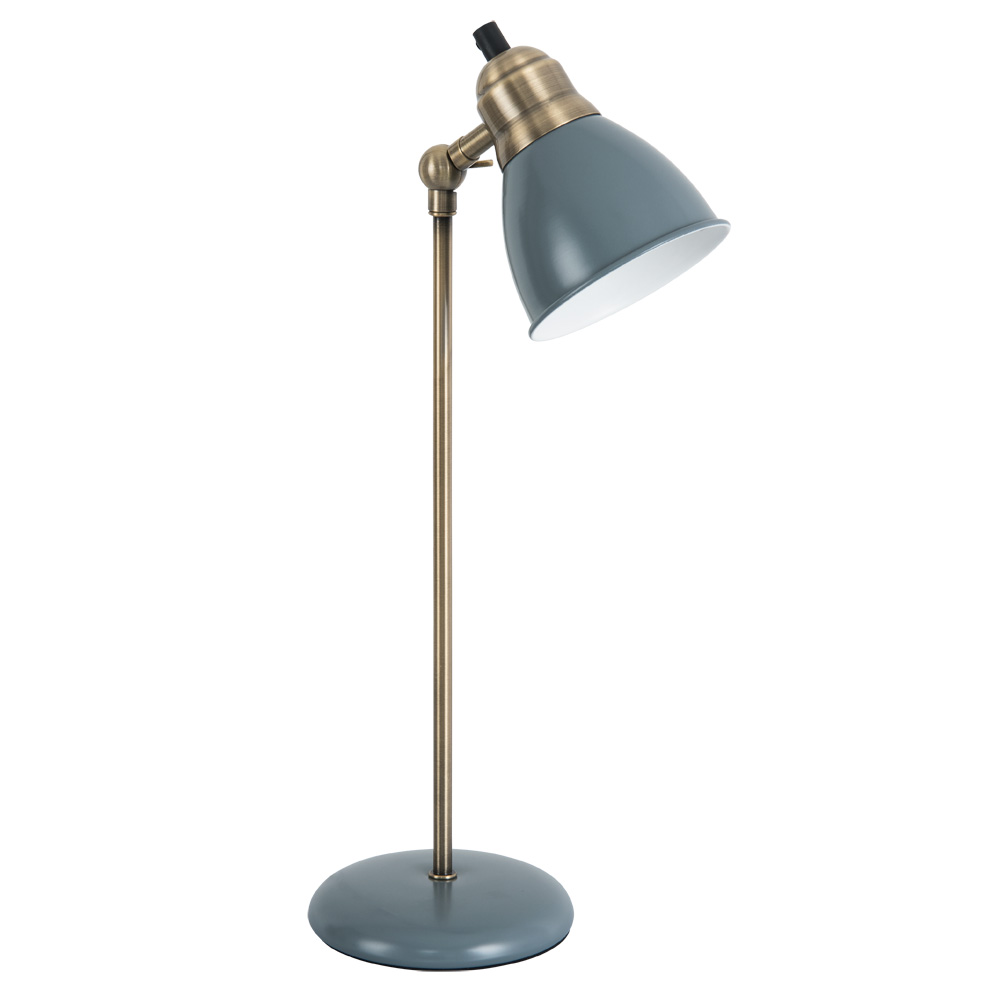 Настольная Лампа Arte Lamp Amaks A3235LT-1AB, цвет серый - фото 1