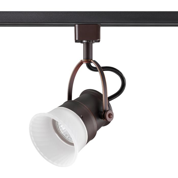 Трековый светильник Novotech Veterum 370549, цвет коричневый - фото 1