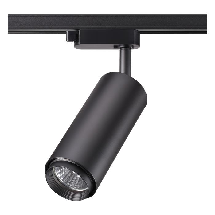 Трековый светильник Novotech Pipe 370414, цвет черный - фото 1