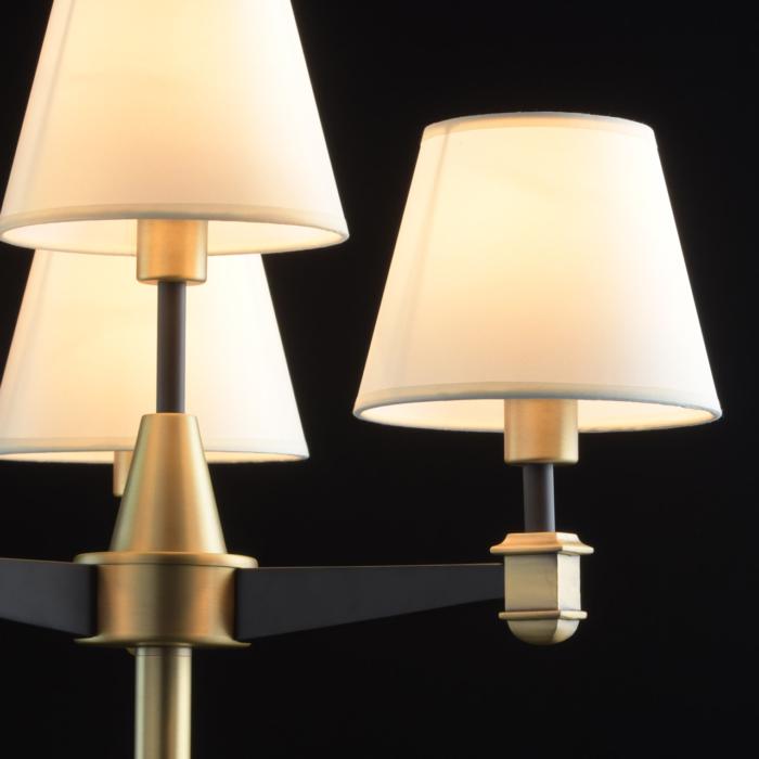 Настольная Лампа Mw-light Дельрей 700033604, цвет белый - фото 5