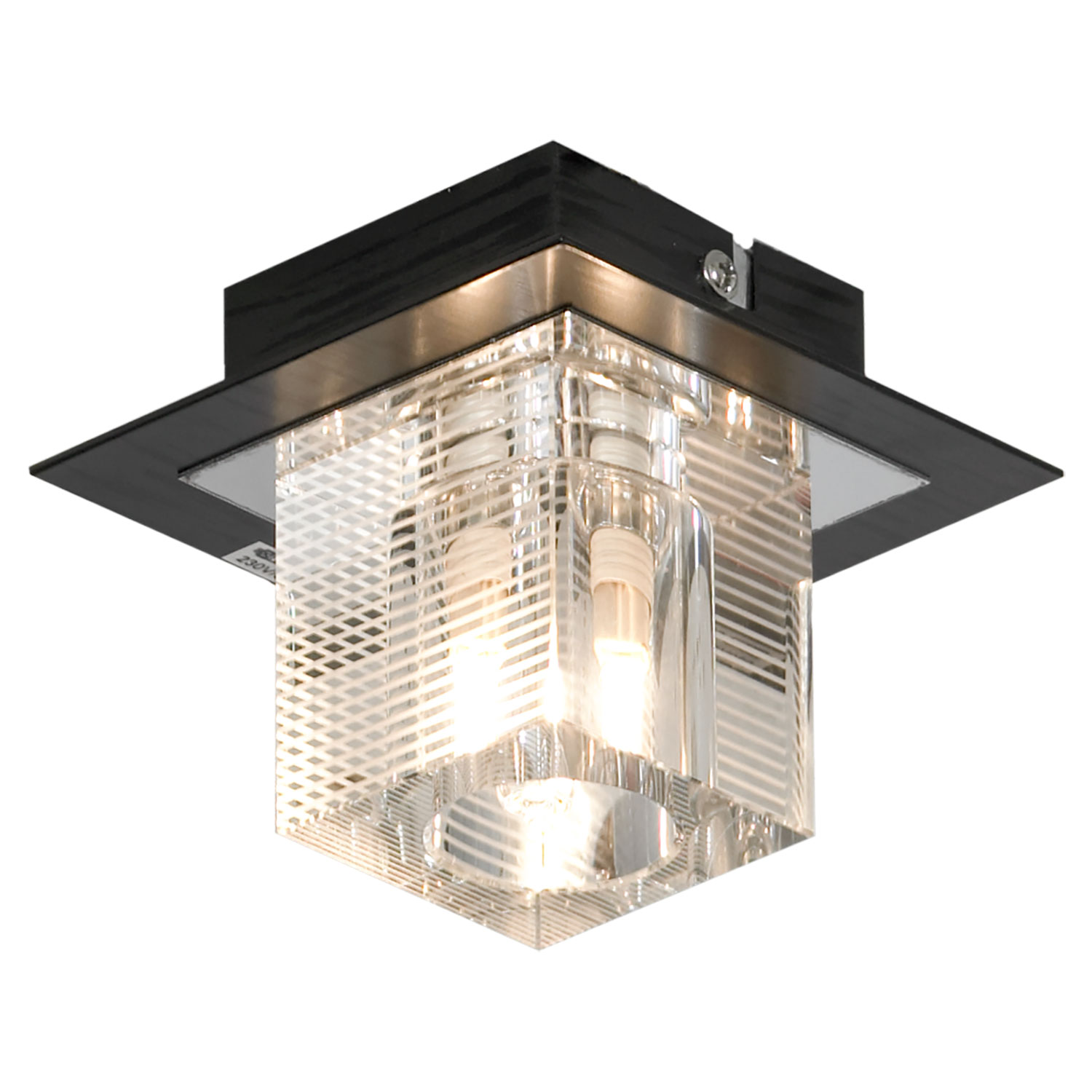Встраиваемый Светильник Lussole Promo 2 GRLSF-1307-01, цвет прозрачный;черный - фото 1