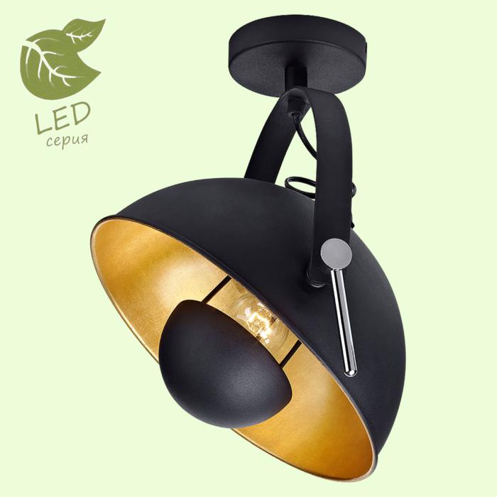 Светильник Lussole Loft GRLSP-9825, цвет черный - фото 1
