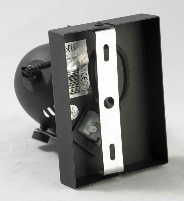 Спот Lussole Loft GRLSP-9505, цвет черный - фото 5