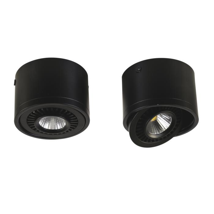 Карданный светильник Favourite REFLECTOR 1777-1C, цвет чёрный - фото 1
