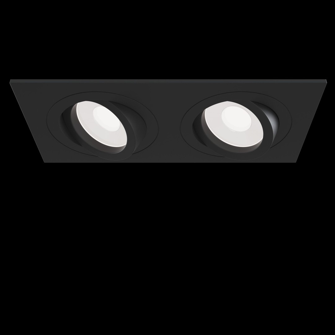 Встраиваемый Светильник Maytoni Atom DL024-2-02B, цвет черный - фото 4