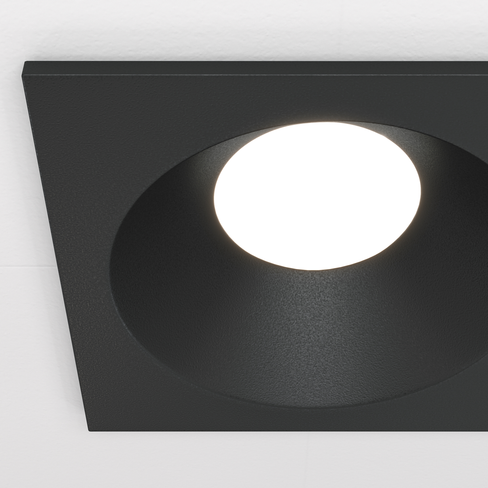 Встраиваемый Светильник Maytoni Zoom DL033-2-01B, цвет черный - фото 2