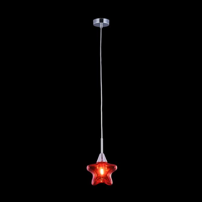 Светильник Maytoni Star MOD246-PL-01-R, цвет красный - фото 1