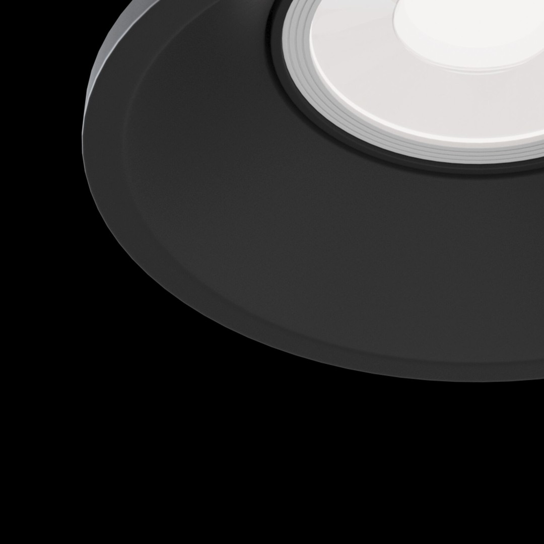 Встраиваемый Светильник Maytoni Dot DL028-2-01B, цвет черный - фото 6