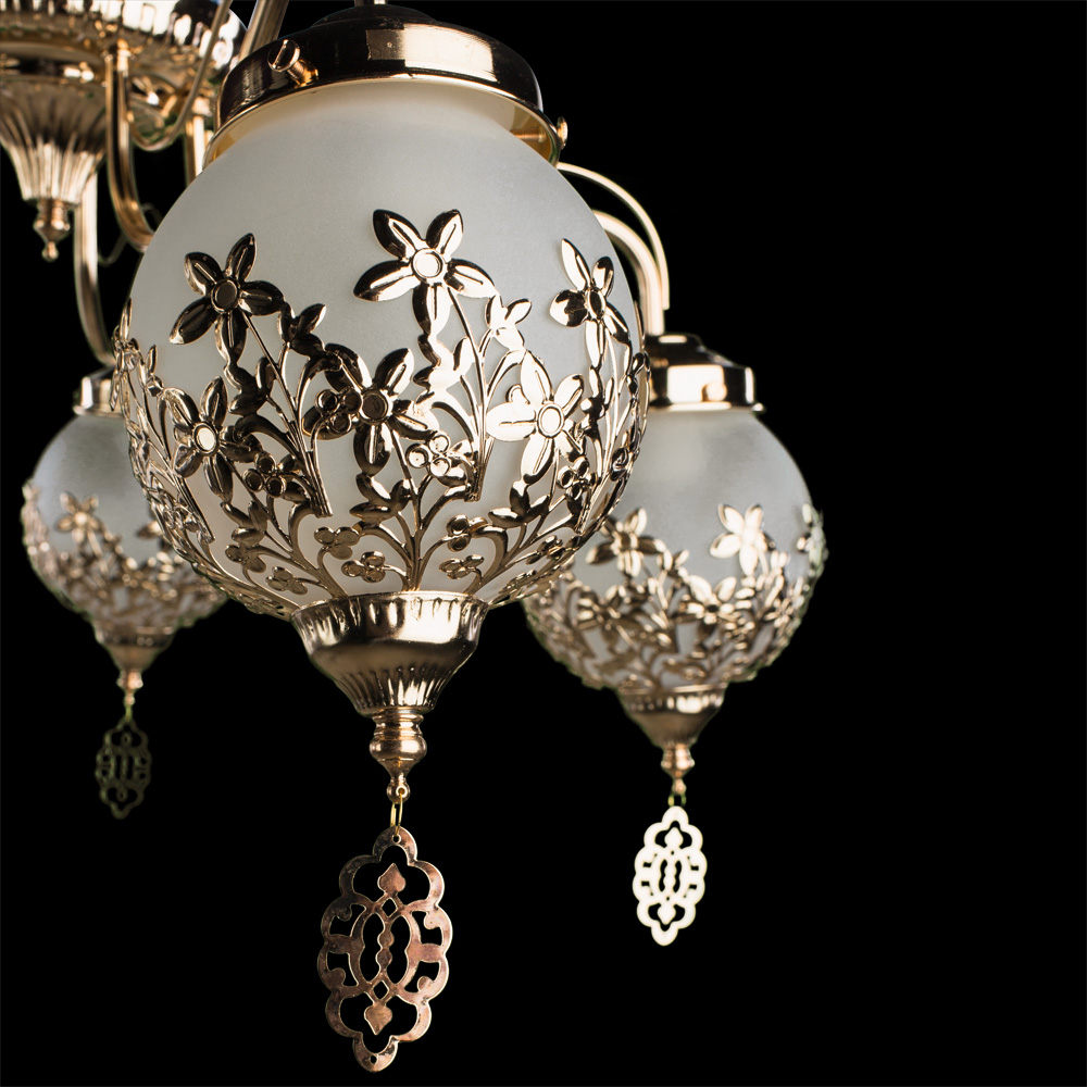 Люстра Arte Lamp Moroccana a4552pl-5go, e14, 200 Вт