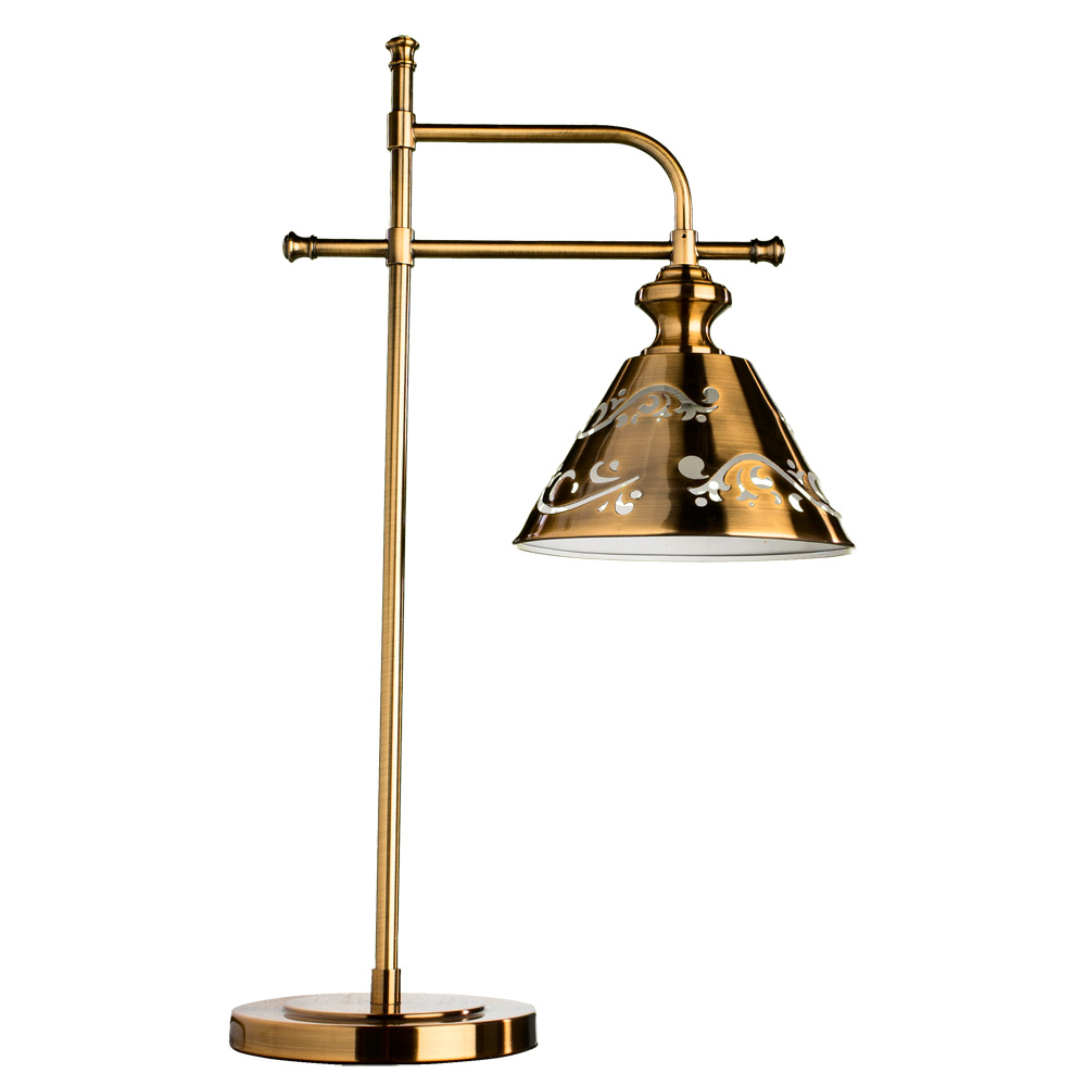 Настольная лампа Arte Lamp KENSINGTON A1511LT-1PB, цвет бронза