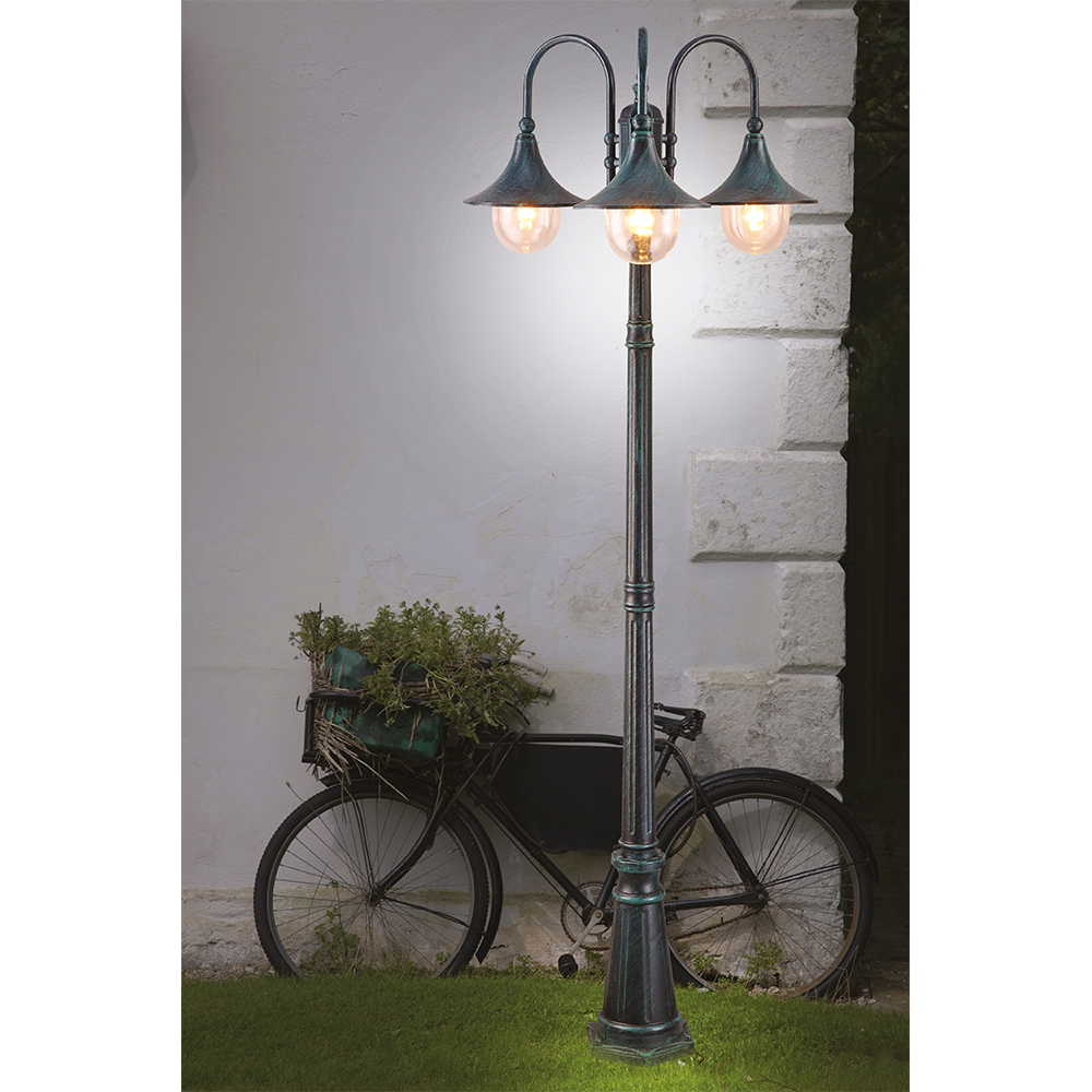 Уличный Светильник Arte Lamp Malaga A1086PA-3BG, цвет медный - фото 5