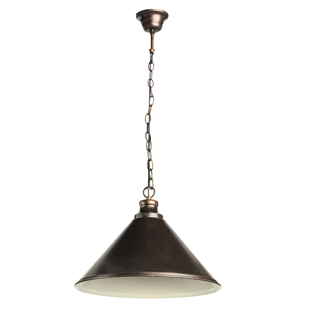 Светильник Arte Lamp BEVEL A9330SP-1BR, цвет коричневый