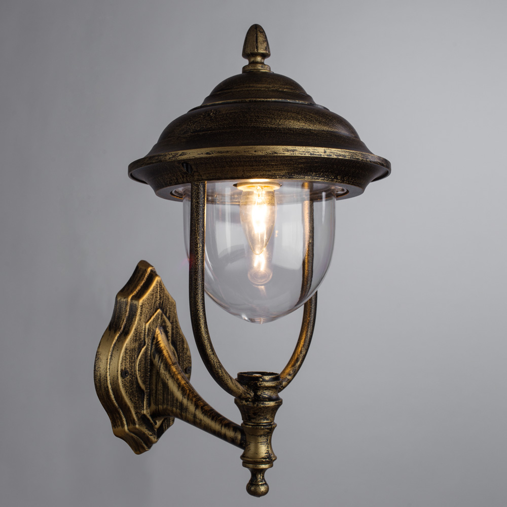 Уличный светильник Arte Lamp BARCELONA A1481AL-1BN, цвет бронза - фото 2