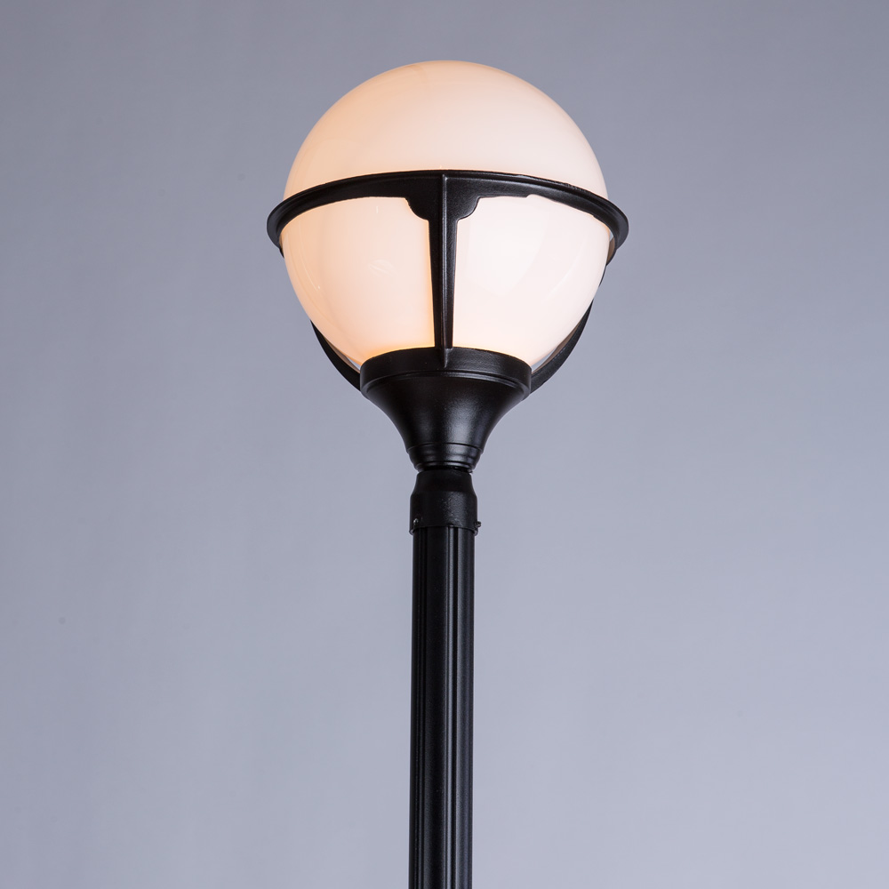 Уличный светильник Arte Lamp MONACO A1497PA-1BK, цвет черный - фото 2