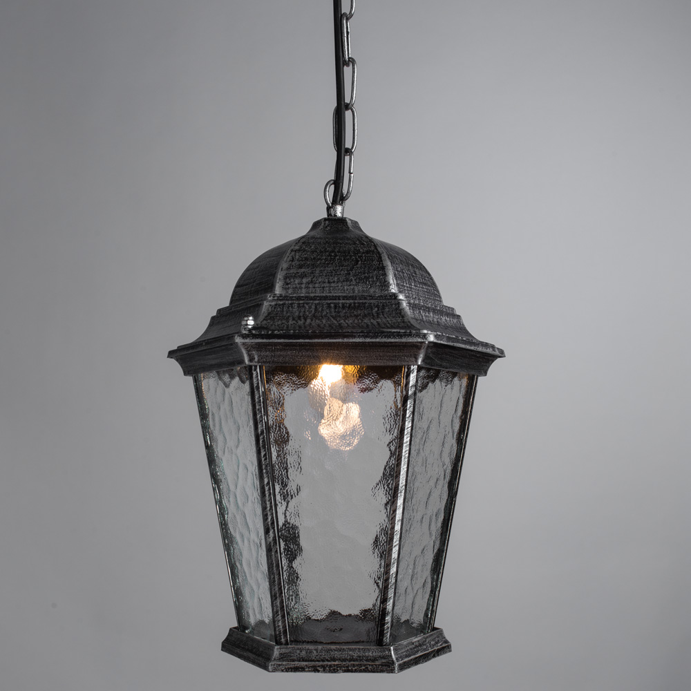 Уличный светильник Arte Lamp GENOVA A1205SO-1BS, цвет черный - фото 2