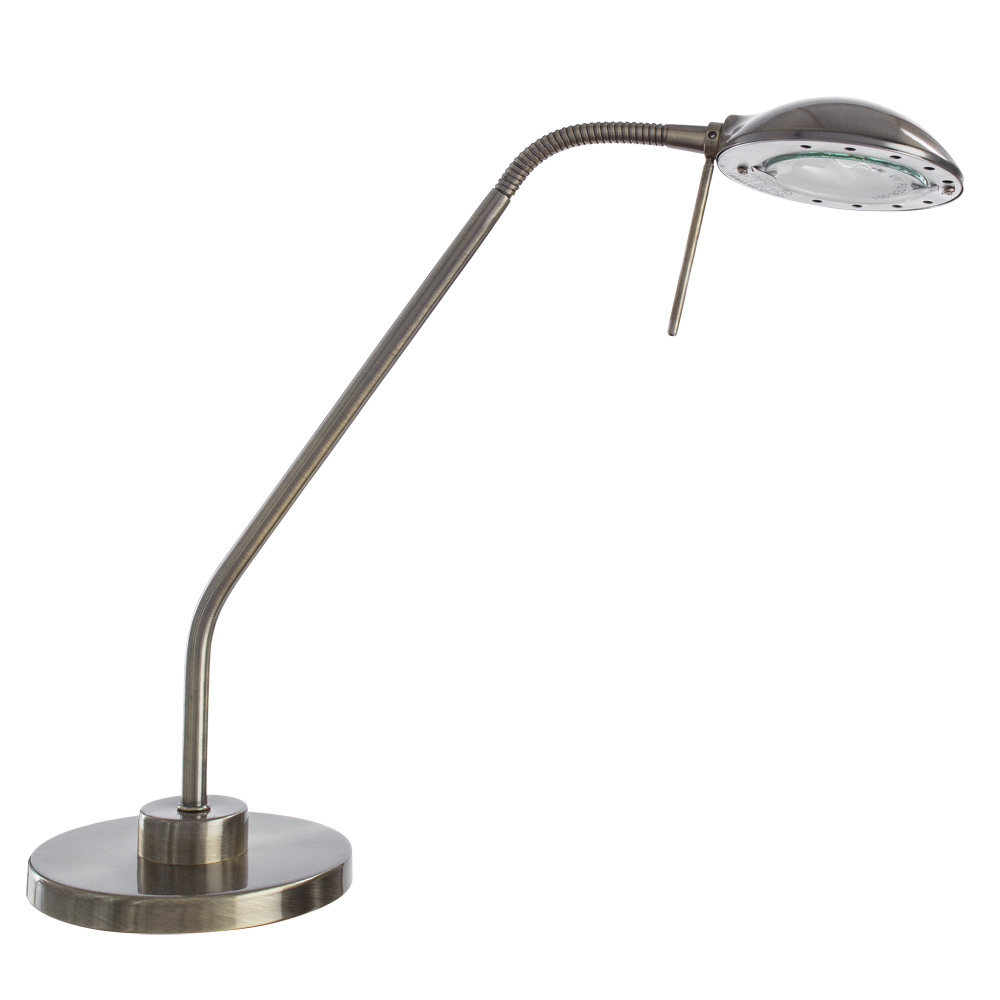 Настольная лампа Arte Lamp FLAMINGO A2250LT-1AB, цвет бронза