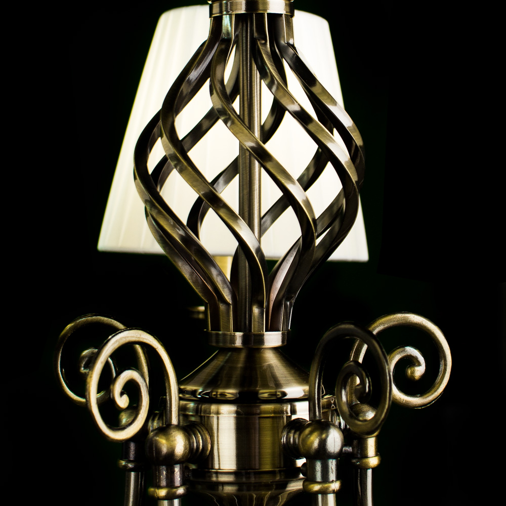 Люстра Arte Lamp Zanzibar A8390LM-5AB, цвет бронза - фото 3