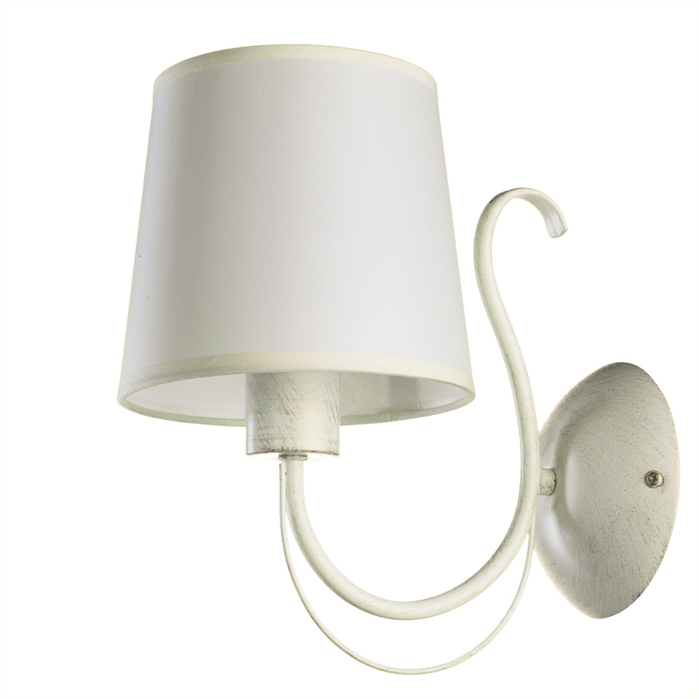 Бра Arte Lamp Orlean A9310AP-1WG, цвет белый - фото 1