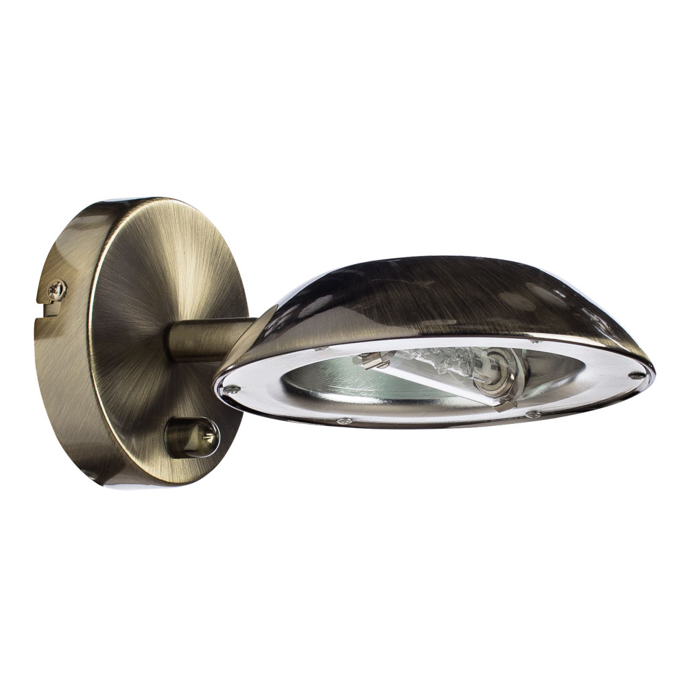 Бра Arte Lamp INTERIOR A7108AP-1AB, цвет бронза