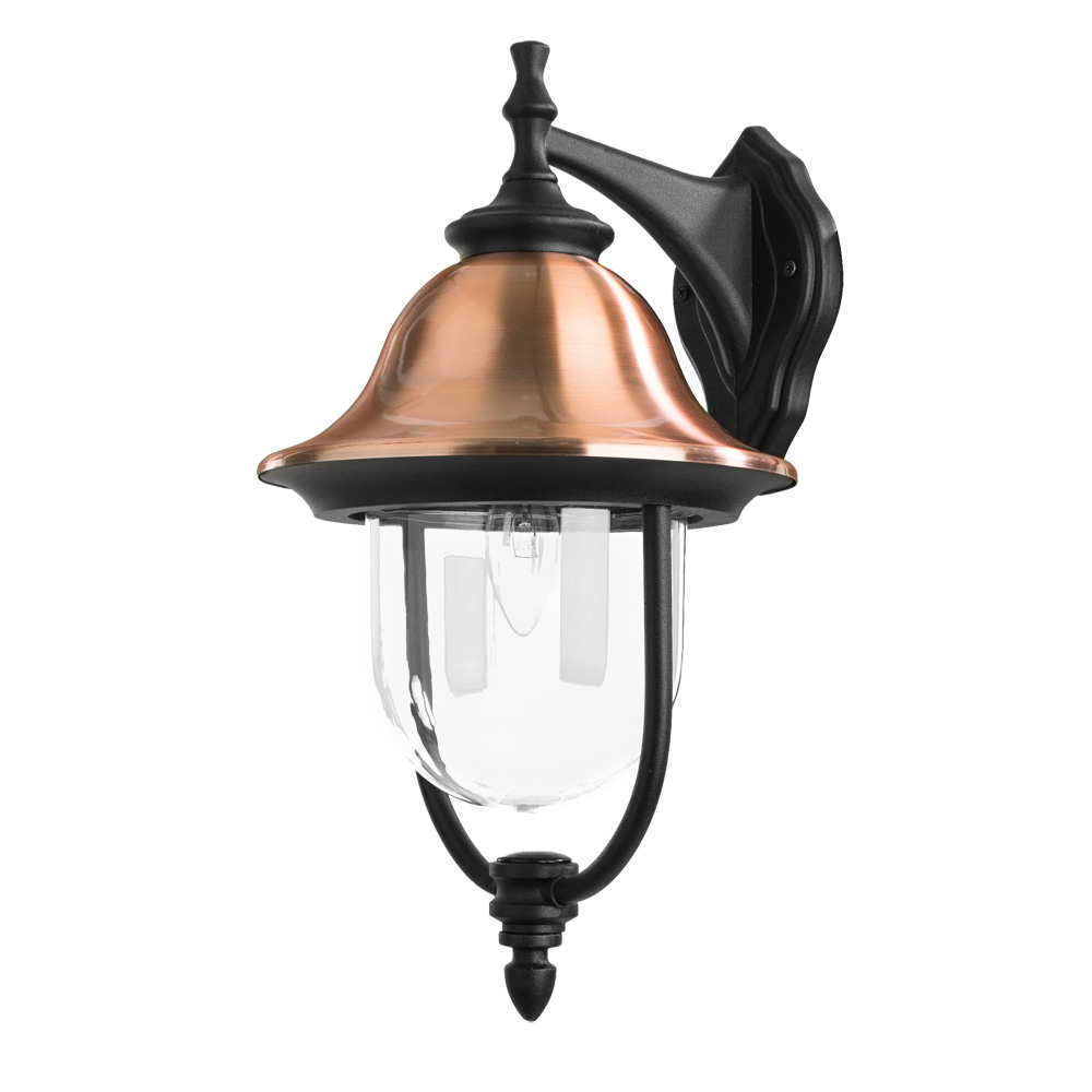 Уличный светильник Arte Lamp BARCELONA A1482AL-1BK, цвет черный - фото 1
