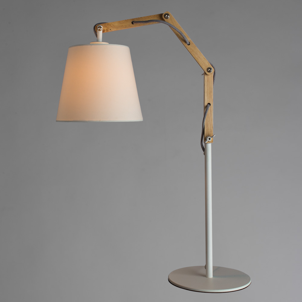 Настольная Лампа Arte Lamp Pinocchio A5700LT-1WH, цвет белый - фото 2