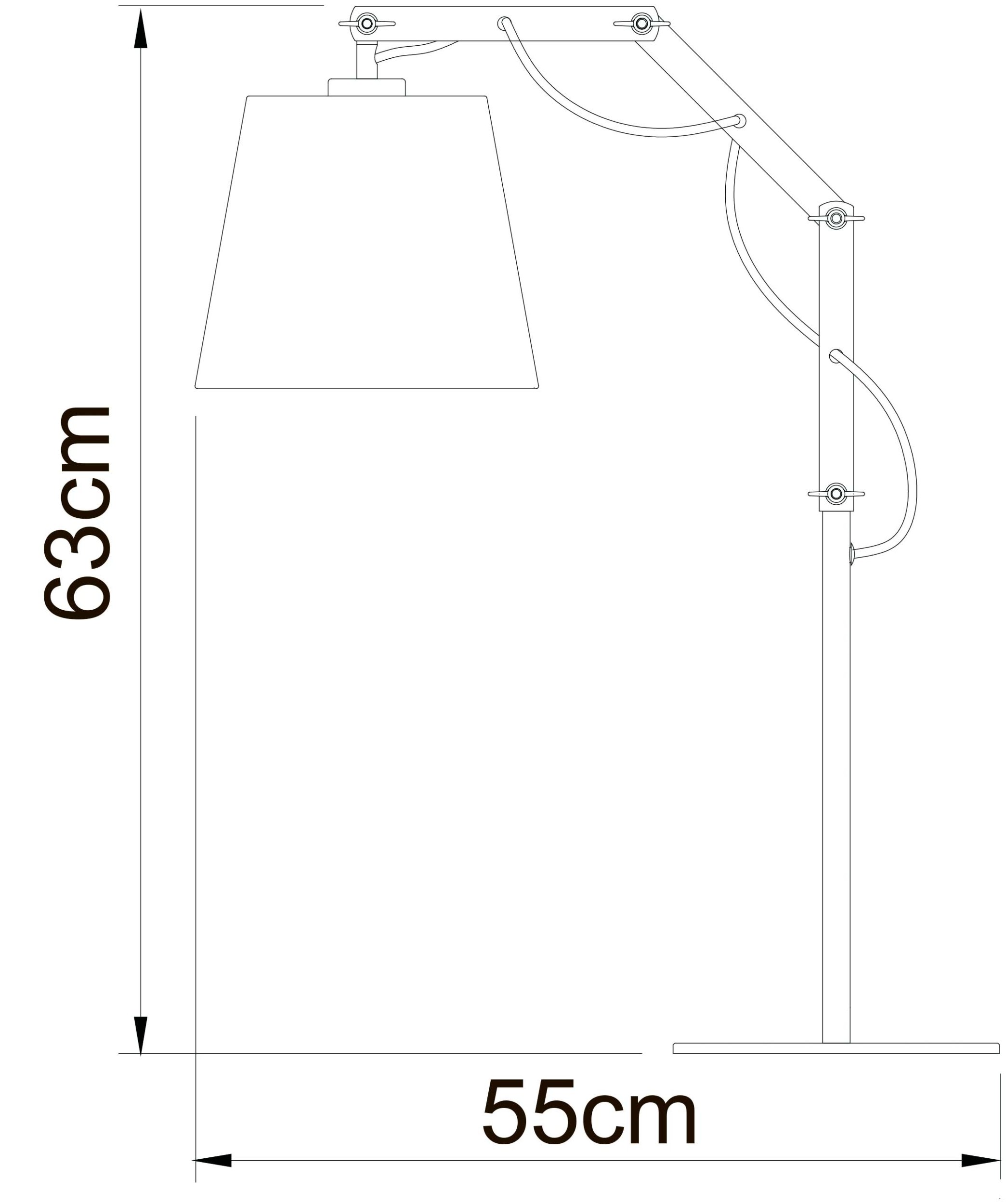 Настольная Лампа Arte Lamp Pinocchio A5700LT-1WH, цвет белый - фото 5