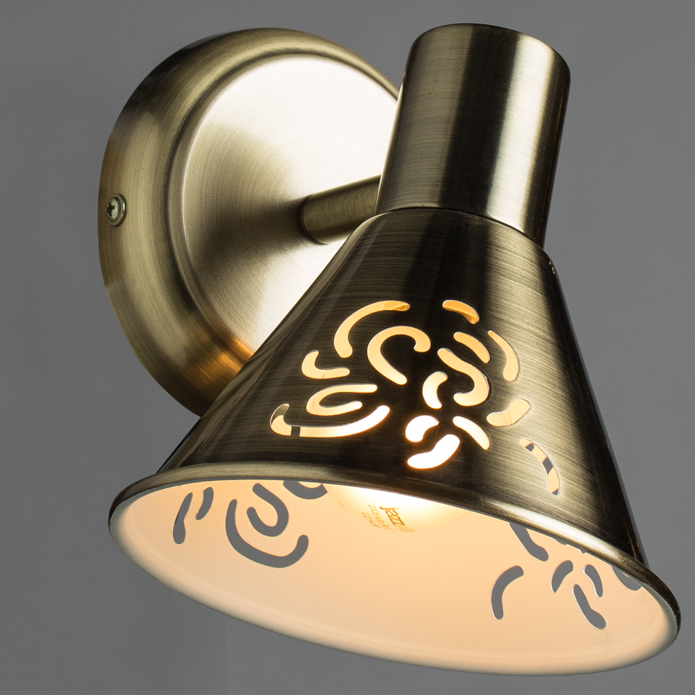 Спот Arte Lamp Cono A5218AP-1AB, цвет бронза - фото 2