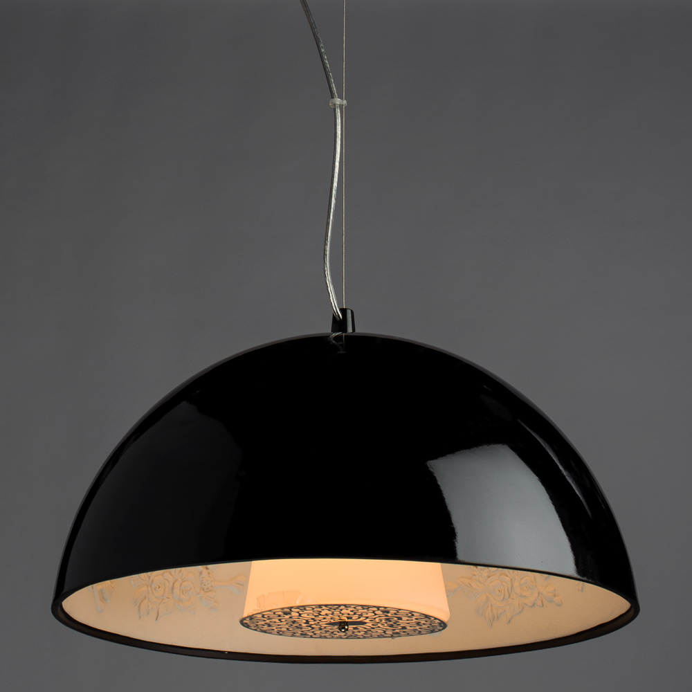 Светильник Arte Lamp Rome A4175SP-1BK, цвет черный - фото 2