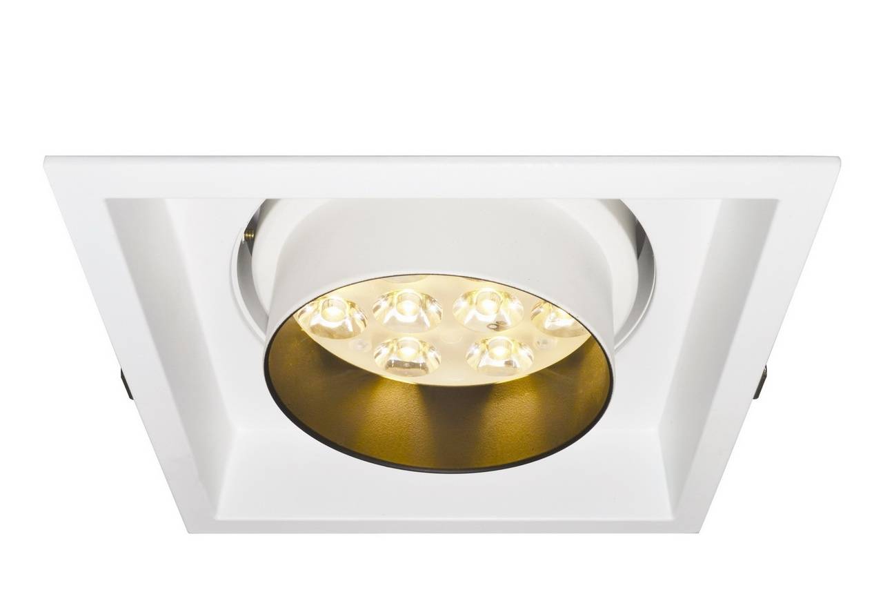 Встраиваемый светильник Arte Lamp TECHNIKA A2014PL-1WH, цвет белый