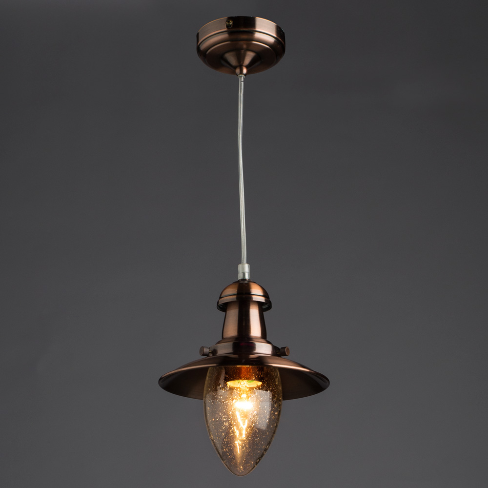 Светильник Arte Lamp FISHERMAN A5518SP-1RB, цвет бронза - фото 2