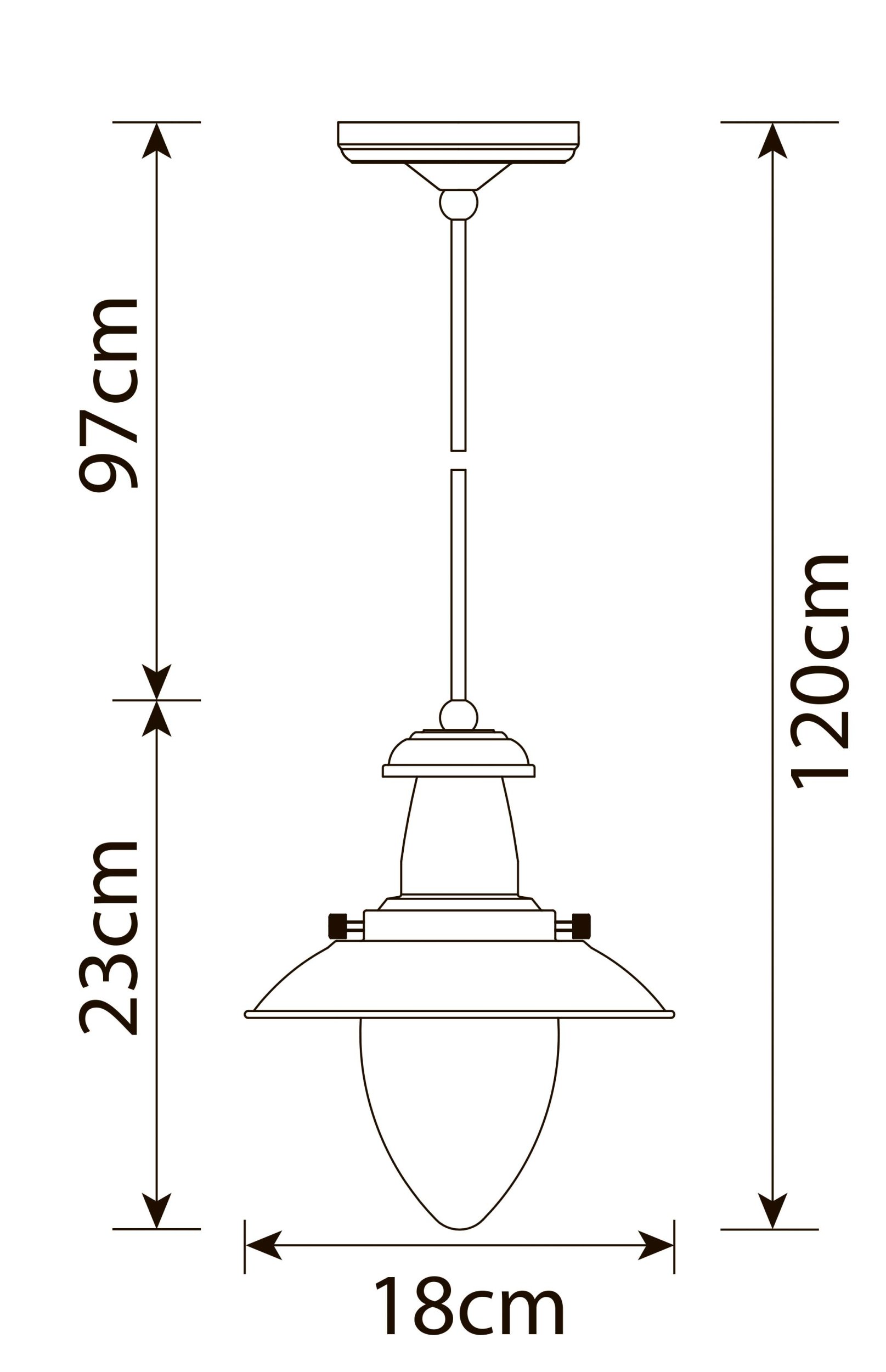 Светильник Arte Lamp FISHERMAN A5518SP-1RB, цвет бронза - фото 4