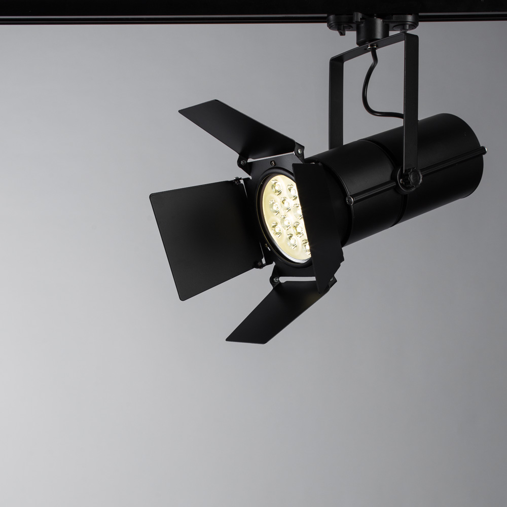 Трековый светильник Arte Lamp OBIETTIVO A6312PL-1BK, цвет черный - фото 2