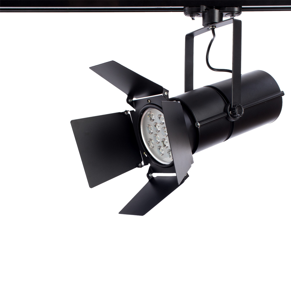 Трековый светильник Arte Lamp OBIETTIVO A6312PL-1BK, цвет черный - фото 1