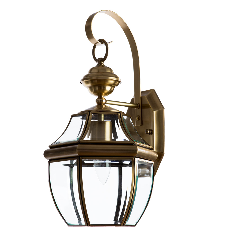 Уличный светильник Arte Lamp VITRAGE A7823AL-1AB, цвет бронза - фото 1