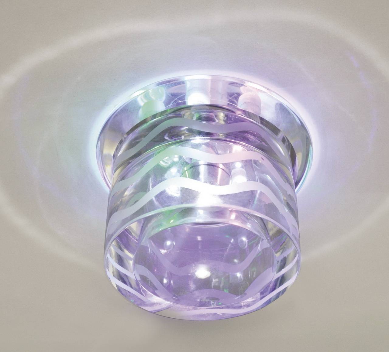 Встраиваемый светильник Arte Lamp MEANDER A1100PL-1CC, цвет хром - фото 1