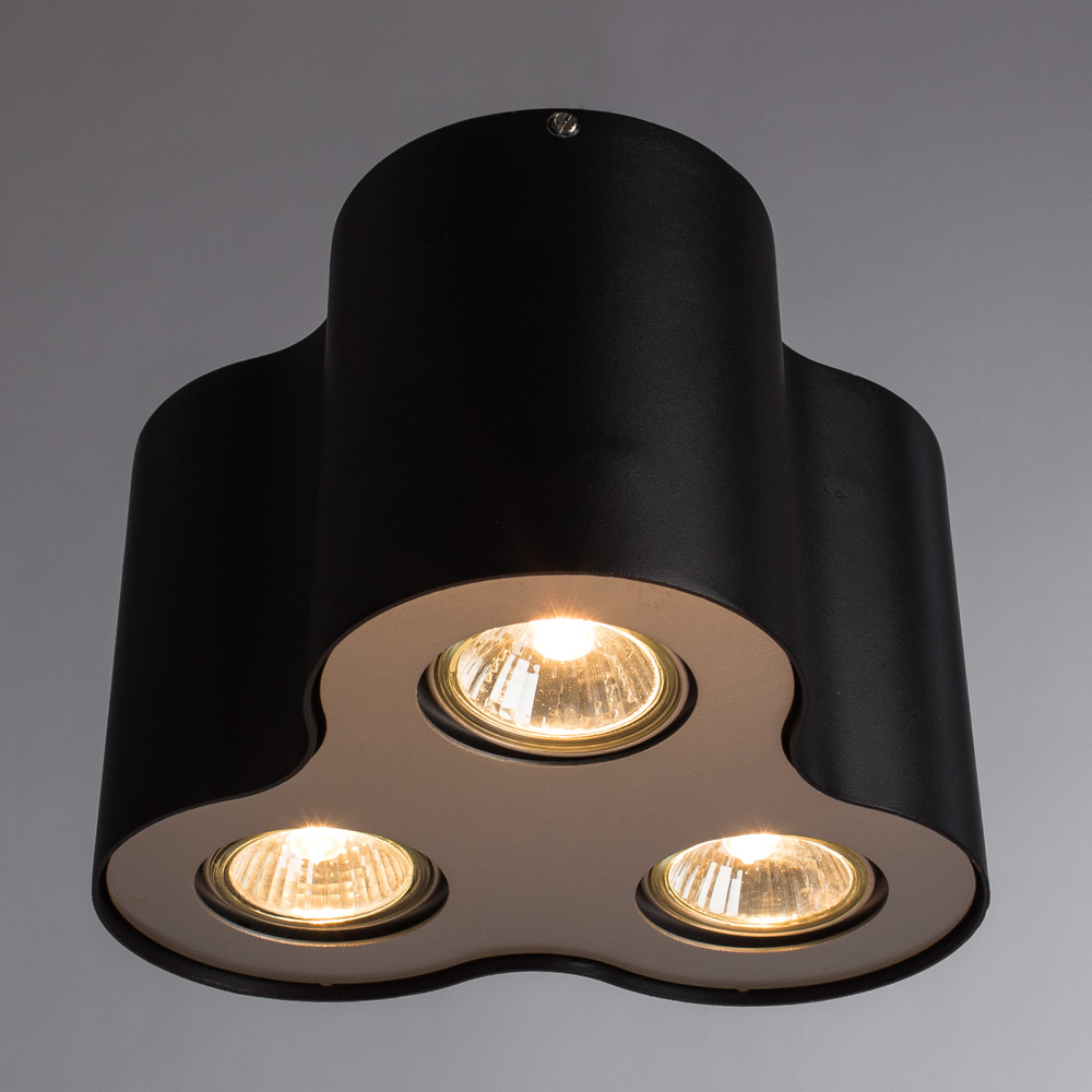 Светильник Arte Lamp FALCON A5633PL-3BK, цвет черный - фото 2