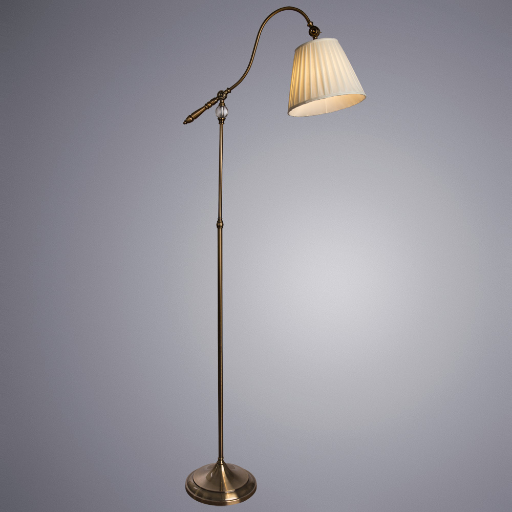 Торшер Arte Lamp Seville A1509PN-1PB, цвет медный - фото 2