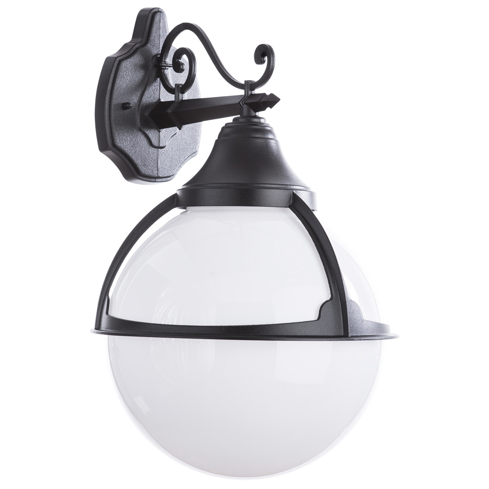 Уличный светильник Arte Lamp MONACO A1492AL-1BK, цвет белый - фото 1
