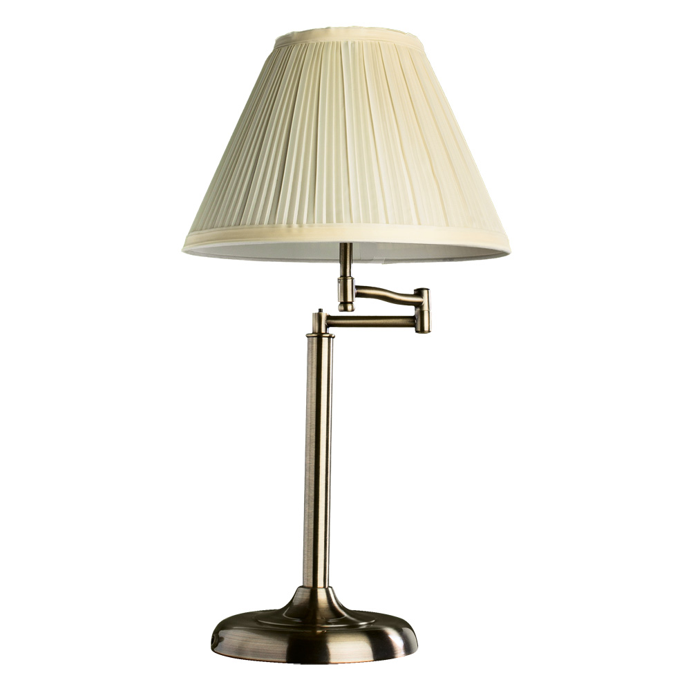 Настольная Лампа Arte Lamp California A2872LT-1AB, цвет белый - фото 1