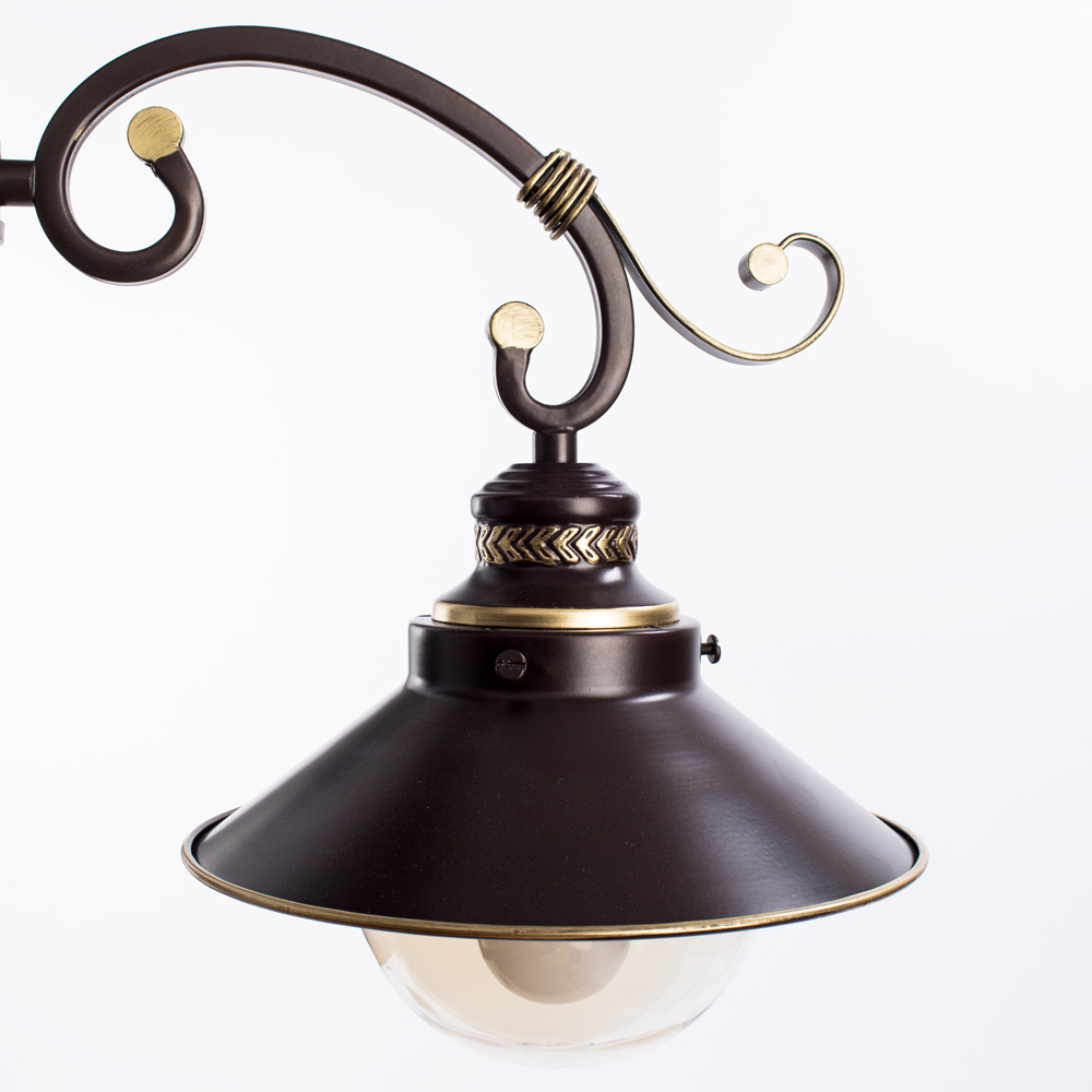 Люстра Arte Lamp Grazioso A4577PL-3CK, цвет коричневый - фото 4