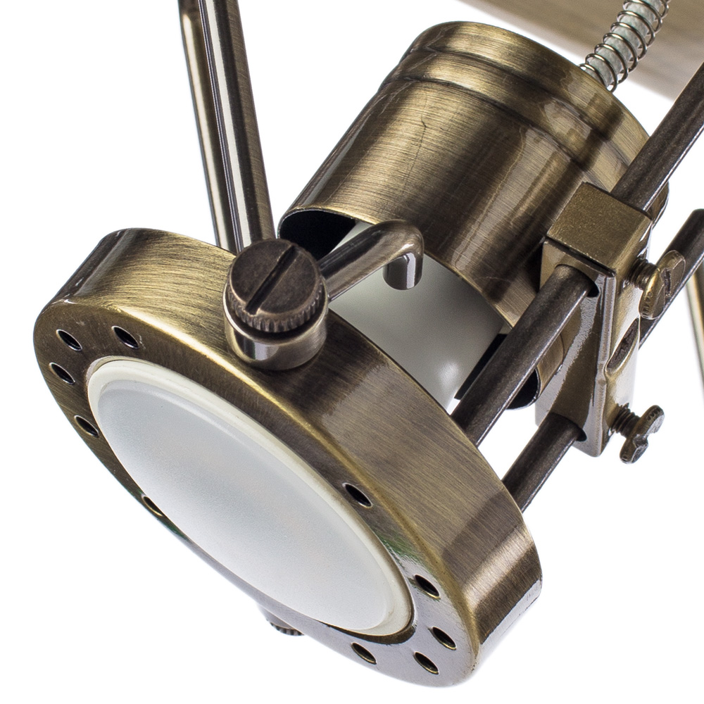 Спот Arte Lamp Costruttore A4300PL-4AB, цвет бронза - фото 3