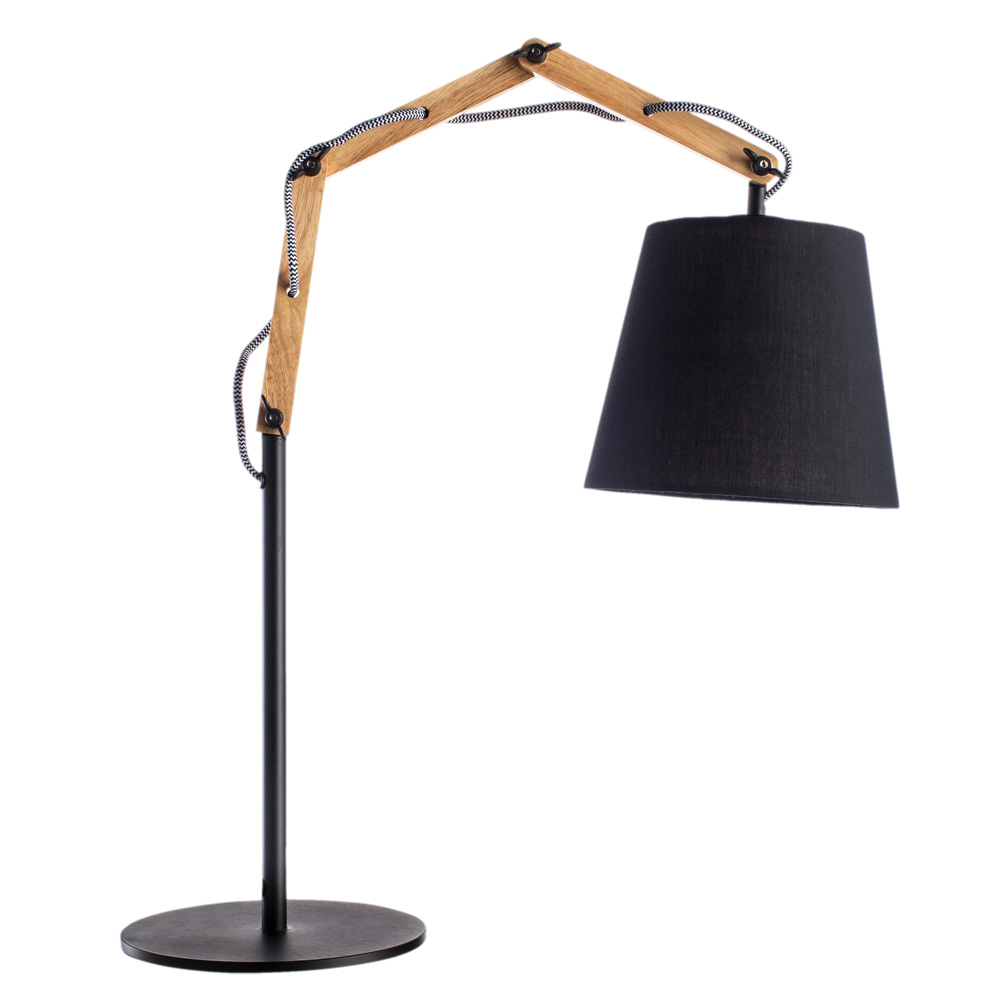 Настольная лампа Arte Lamp PINOCCHIO A5700LT-1BK, цвет черный - фото 1