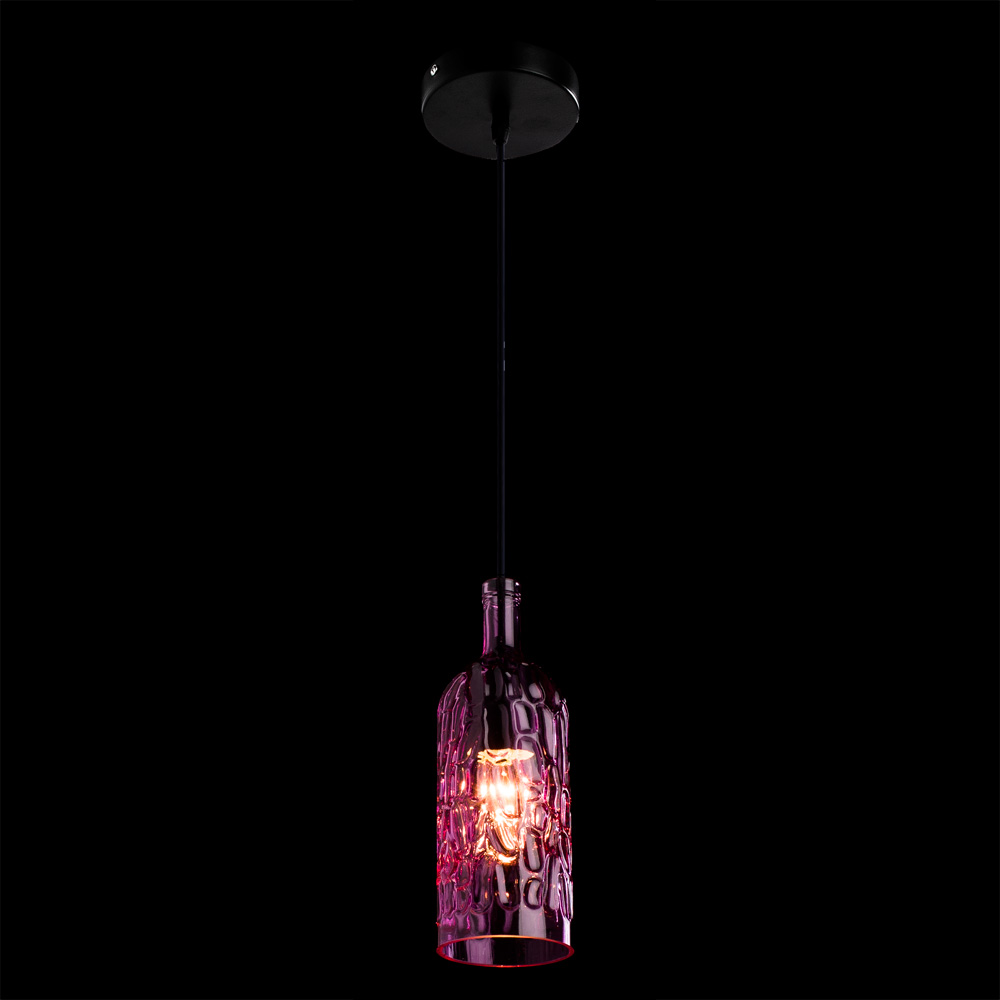 Светильник Arte Lamp Festa A8132SP-1MG, цвет фиолетовый - фото 2
