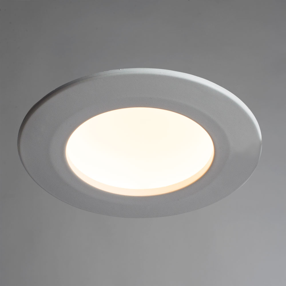 Встраиваемый Светильник Arte Lamp Riflessione A7008PL-1WH, цвет белый - фото 2