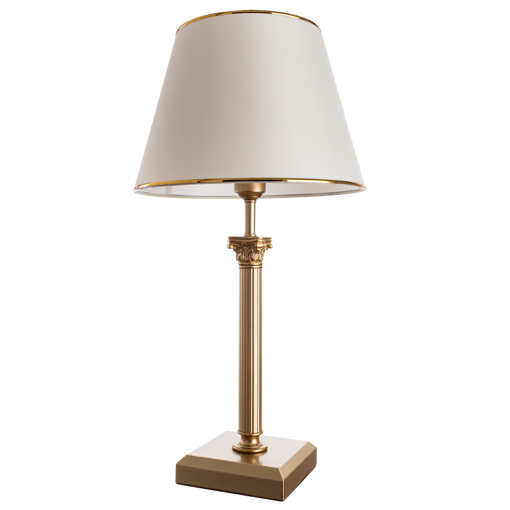 Настольная лампа Arte Lamp BUDAPEST A9185LT-1SG, цвет золотистый
